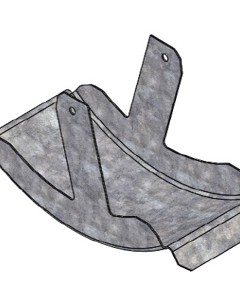 Fanlight for shuttle feed swine - EXT PROD